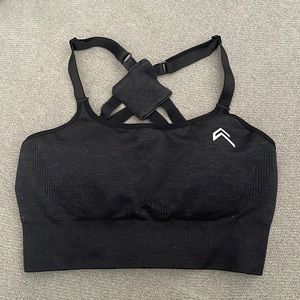 Oner active classic black sports bra